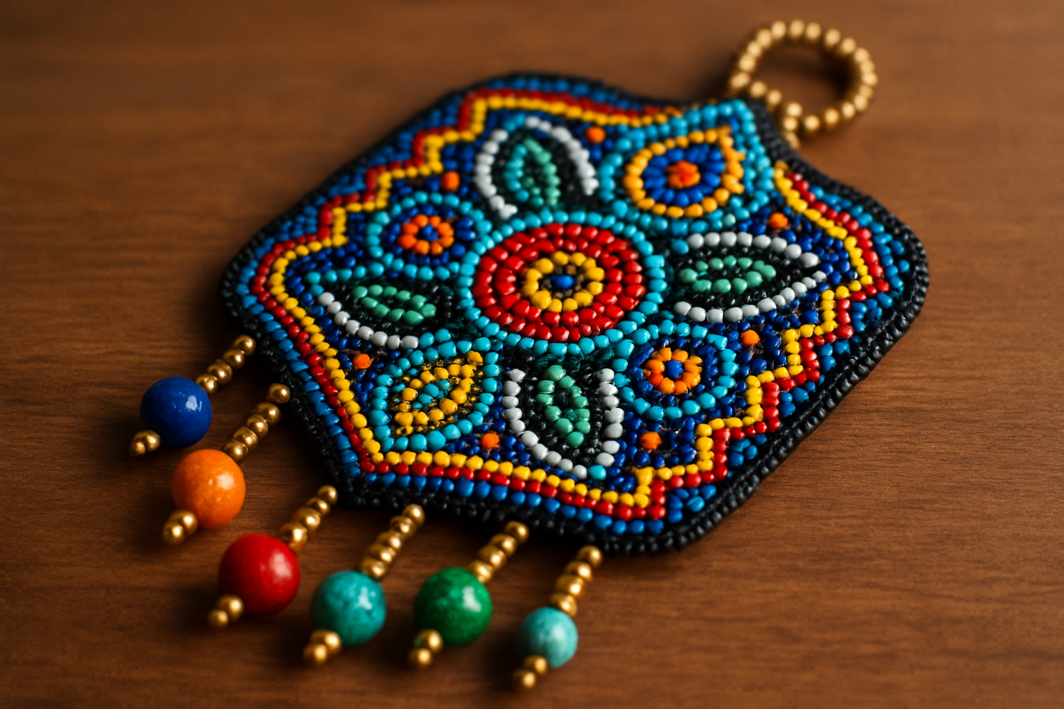 Boncuk takı örneği