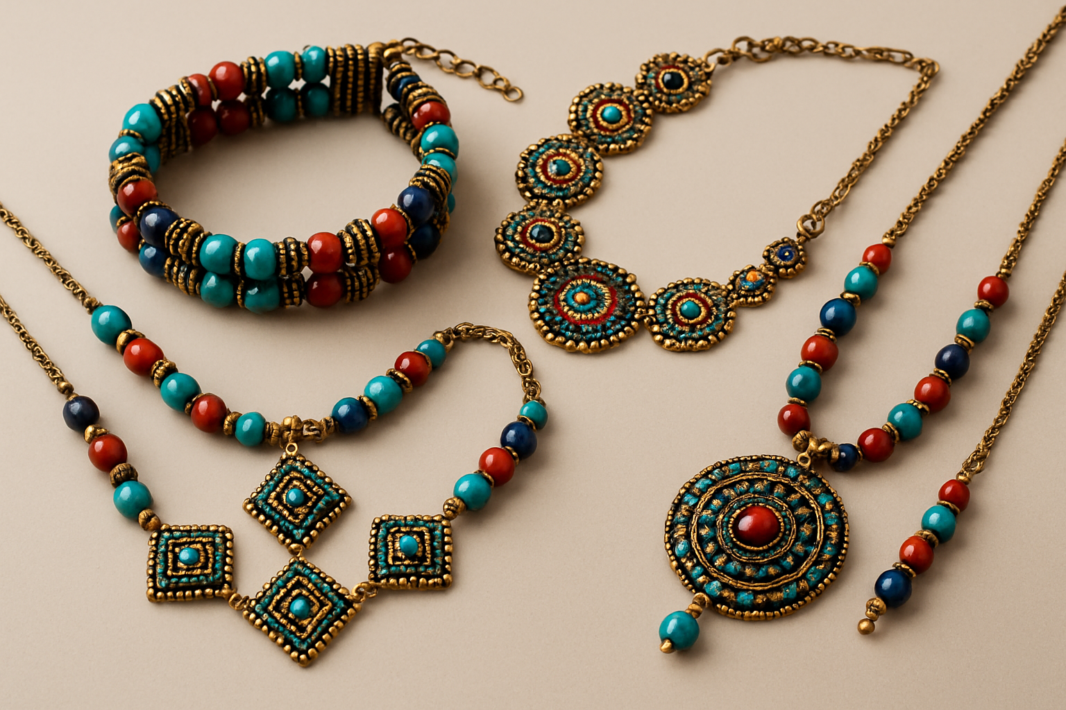 Boncuk takı örnekleri