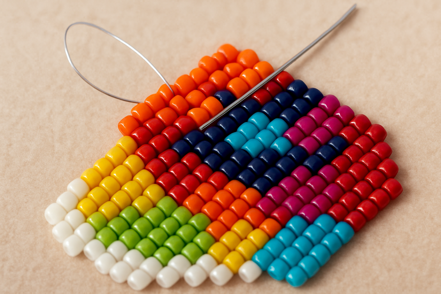 Peyote örgü tekniği